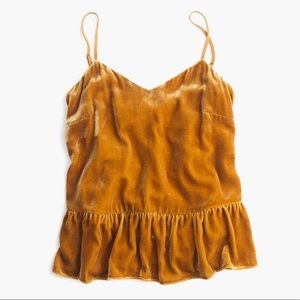 J.CREW Velvet Cami